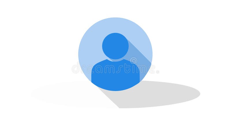 Generic User Profile Icon, Account Avatar Graphic, vector design Generative AI vector illustration