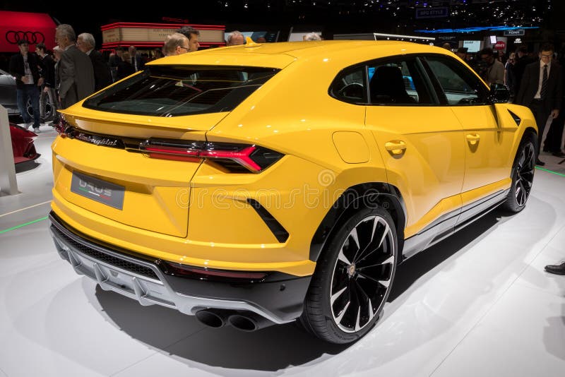 Lamborghini Urus SUV car editorial photography. Image of motorshow -  111718897