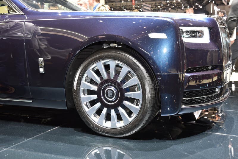 Geneva, Switzerland, March 062018 Rolls Royce Phantom One of One at