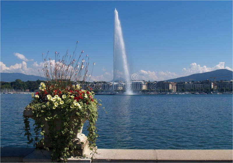 Geneva water spout