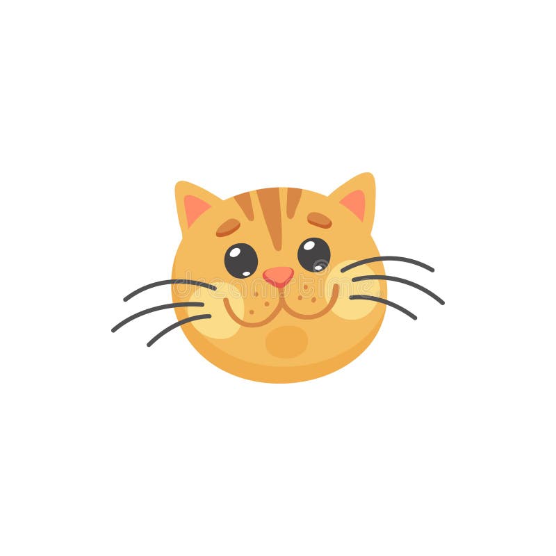 Desenho Animado De Gato Fofo Isolado Emoji Ilustração do Vetor - Ilustração  de sorriso, cômico: 225028066