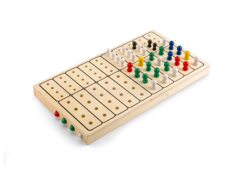 Genio - Brain Teaser Game de madera - aislado en blanco imagen de archivo Genio - Brain Teaser Game de madera - aislado en blanco imagen de archivo