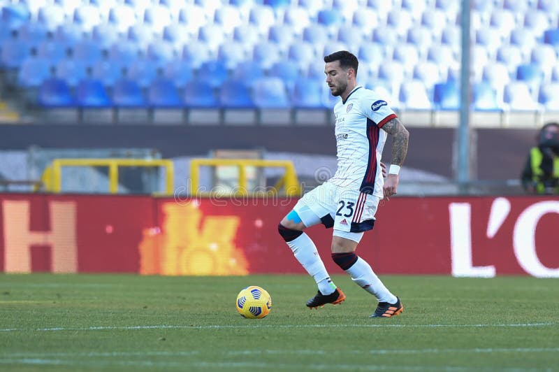 Genoa CFC Vs Cagliari Calcio Editorial Stock Image - Image of