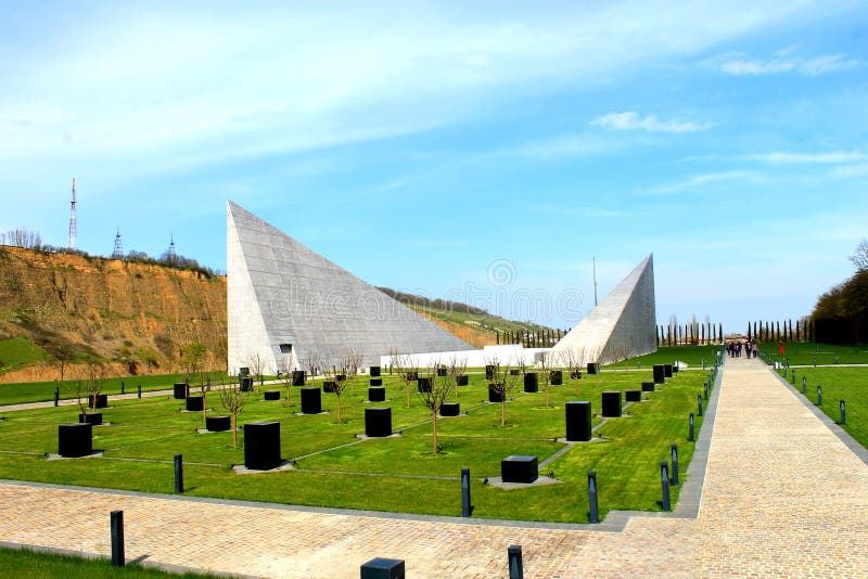 Genocide Memorial Complex, Guba, Azerbaijan royalty free stock photos Genocide Memorial Complex, Guba, Azerbaijan royalty free stock photos