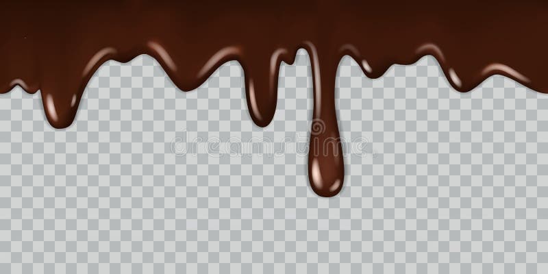 Genomblöt choklad Vätskeramsirap för läcker gourmet- choklad som lagar mat smältta choklader som är bittra med isolerade droppar