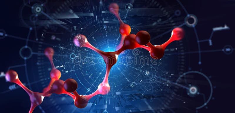 Genome Structure. Medical Research and Internet Technologies. Nanotechnology in Action Stock Illustration - Illustration of infograph, chemical: 214885808