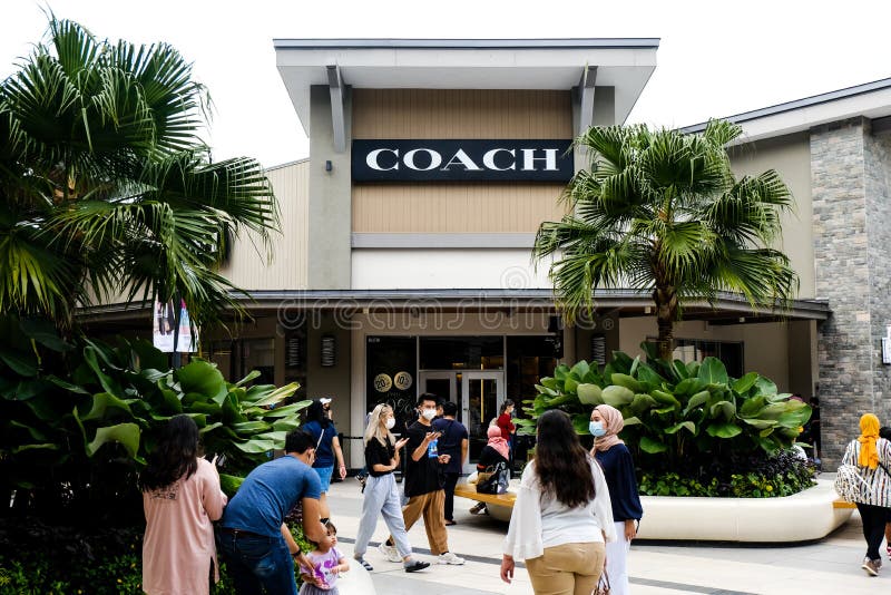 GENTING HIGHLANDS, MALAYSIA- DEC 03, 2018 : Coach Outlet At Genting  Highlands Premium Outlets, Malaysia. Coach Inc. Based In New York City Is A  Luxury Fashion Company Known For Accessories For Women