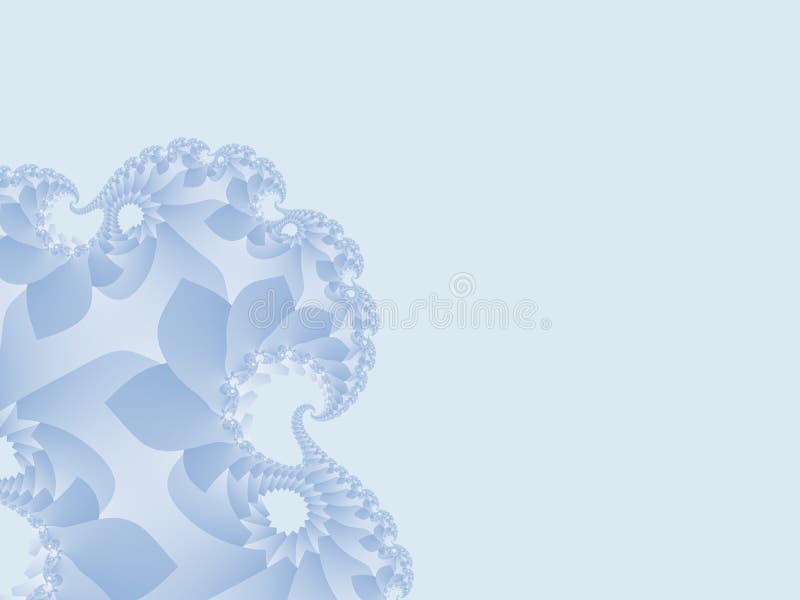 Gentle Blue Abstract Fractal Art. Pleasant Background Illustration Stock  Illustration - Illustration of advertising, artwork: 99793745