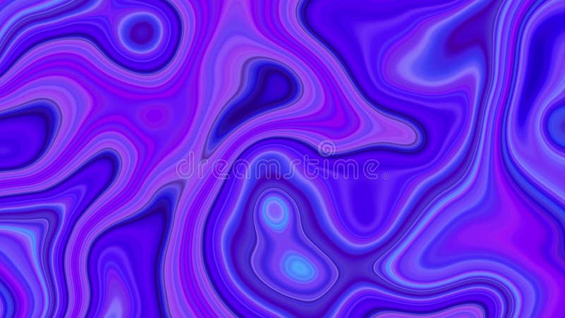 Gentle blue and pink horizontal purple flowing liquid animation vector illustration