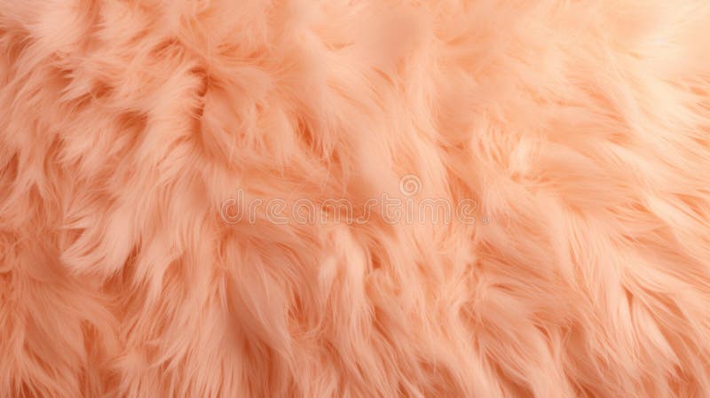 Gentle and textured Peach Fuzz background, plush and cozy. royalty free stock image
