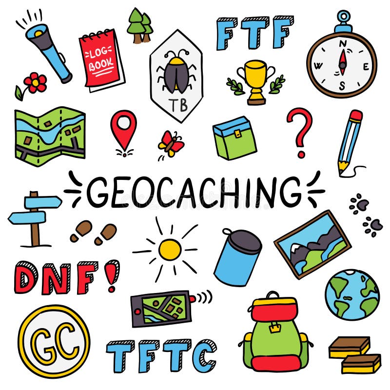 Geocaching Equipment Stock Illustrations – 128 Geocaching Equipment Stock  Illustrations, Vectors & Clipart - Dreamstime