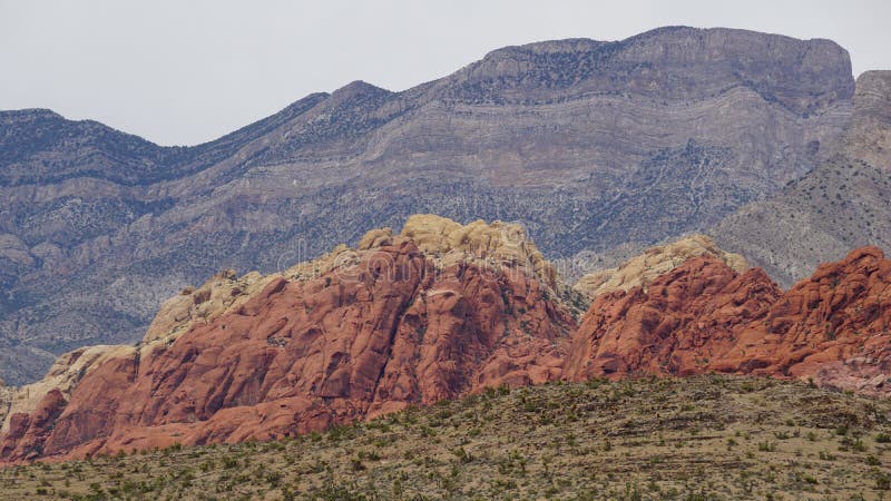 Geology at Bonnie Springs Ranch near Las Vegas, Nevada & x28;USA& x29;. Geology at Bonnie Springs Ranch near Las Vegas, Nevada & x28;USA& x29;