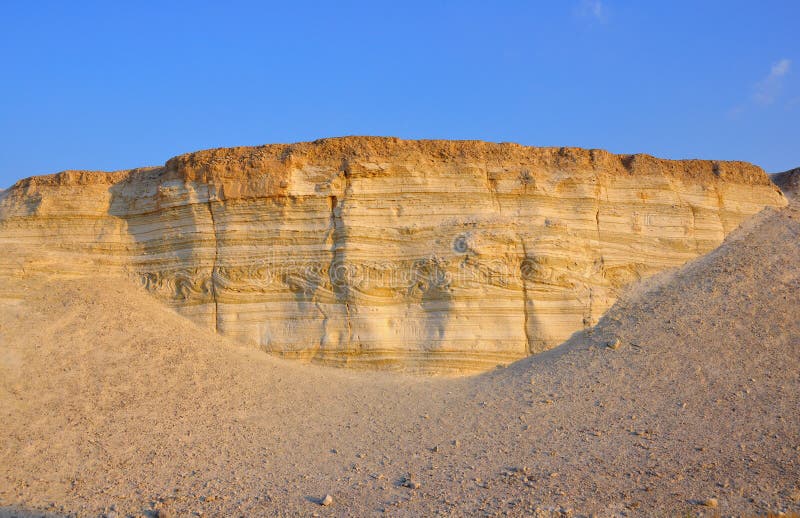 Geologie-Erdbeben-Schichten, Israel