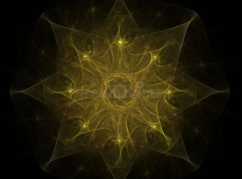 Geometr? a de la serie del espacio. Contexto visualmente atractivo hecho de curvas conceptuales de las rejillas y de elementos del stock de ilustración