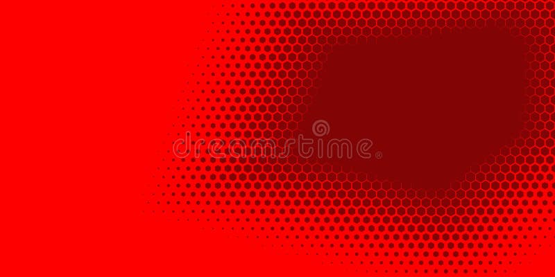 Geometric abstract Hexagon Two Color Background stock illustration