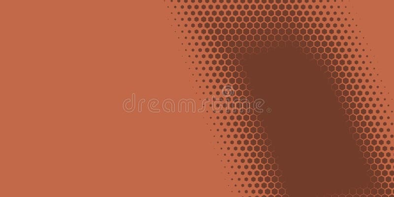 Geometric abstract Hexagon Two Color Background stock illustration