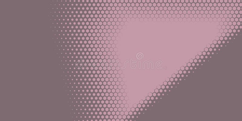 Geometric abstract Hexagon Two Color Background royalty free illustration