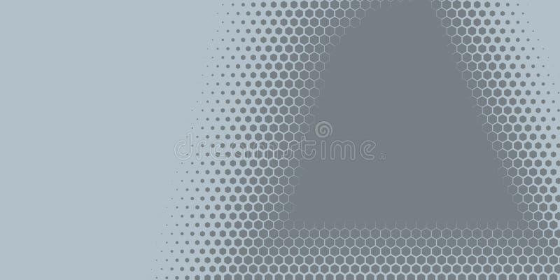 Geometric abstract Hexagon Two Color Background vector illustration