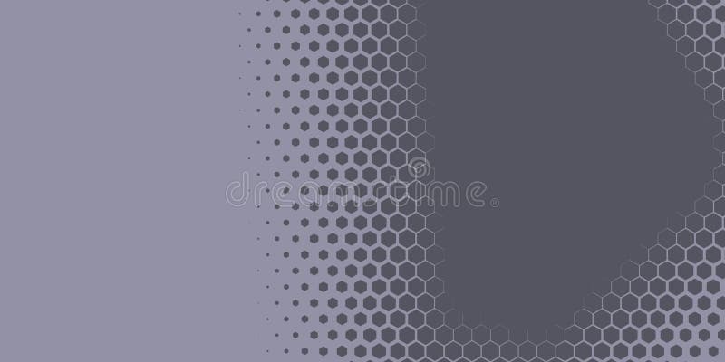 Geometric abstract Hexagon Two Color Background vector illustration
