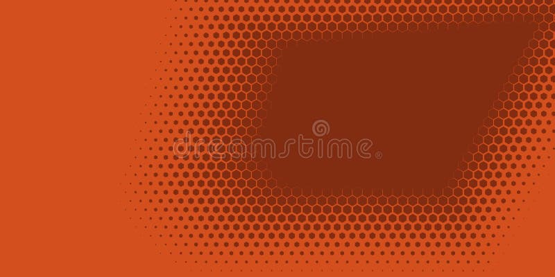 Geometric abstract Hexagon Two Color Background vector illustration