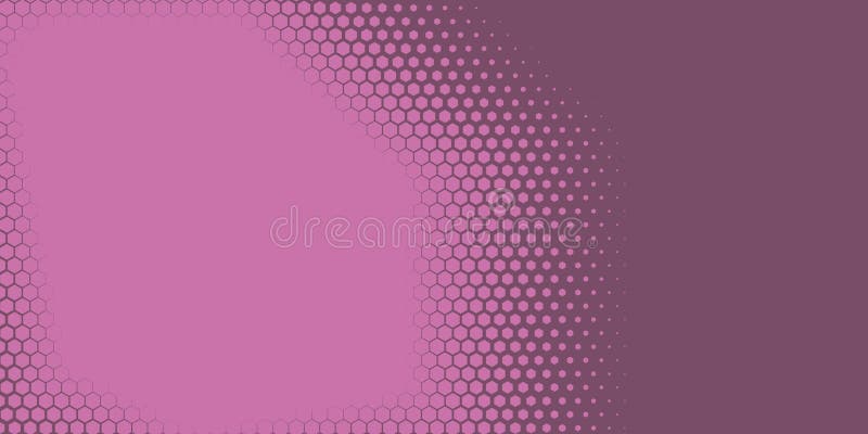 Geometric abstract Hexagon Two Color Background royalty free illustration