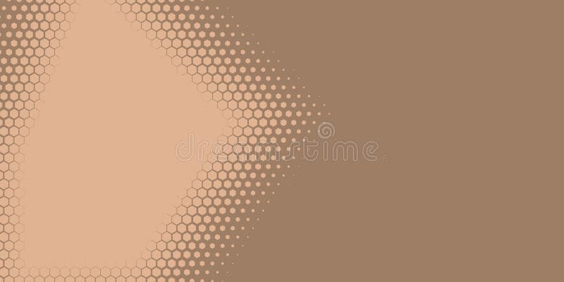 Geometric abstract Hexagon Two Color Background royalty free illustration