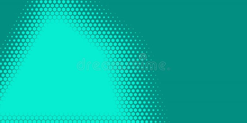 Geometric abstract Hexagon Two Color Background stock illustration