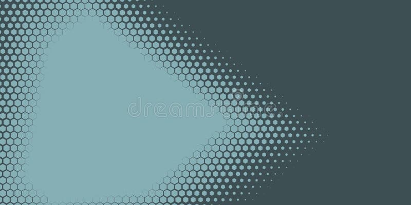 Geometric abstract Hexagon Two Color Background stock illustration