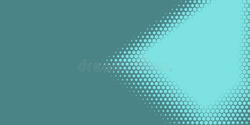 Geometric abstract Hexagon Two Color Background vector illustration