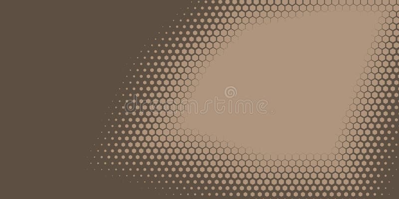 Geometric abstract Hexagon Two Color Background vector illustration