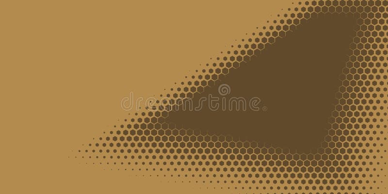 Geometric abstract Hexagon Two Color Background royalty free illustration