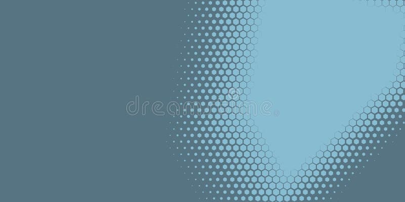 Geometric abstract Hexagon Two Color Background royalty free illustration