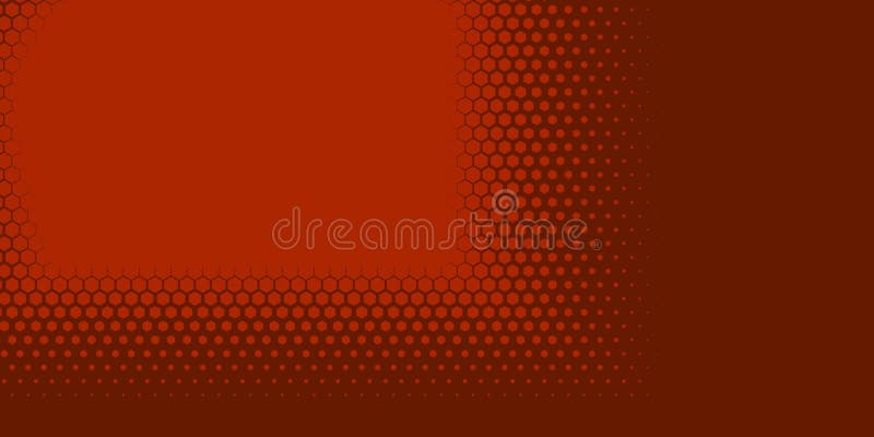 Geometric abstract Hexagon Two Color Background stock illustration
