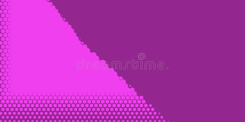Geometric abstract Hexagon Two Color Background vector illustration