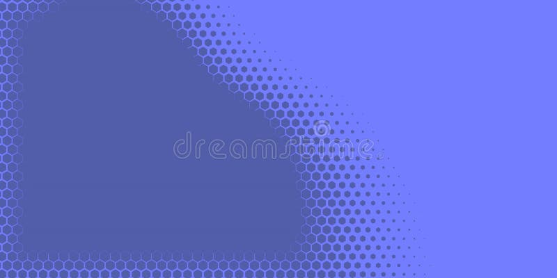 Geometric abstract Hexagon Two Color Background royalty free illustration