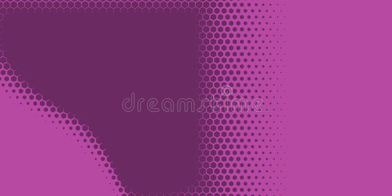 Geometric abstract Hexagon Two Color Background vector illustration