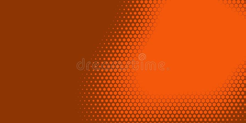 Geometric abstract Hexagon Two Color Background stock illustration