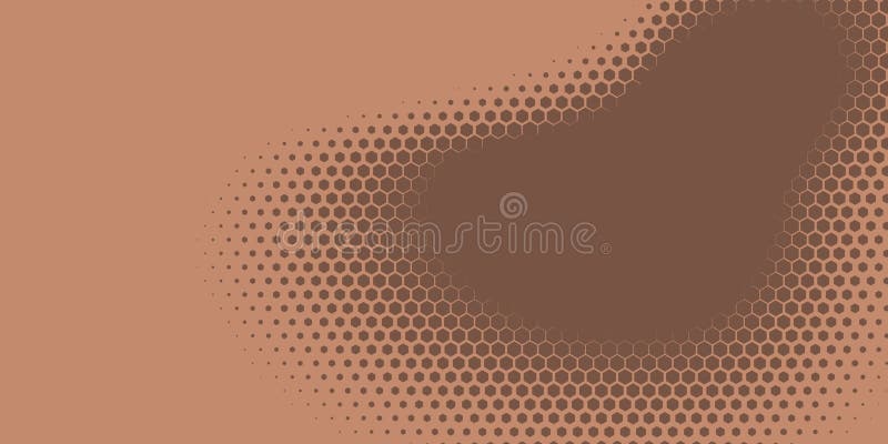 Geometric abstract Hexagon Two Color Background royalty free illustration