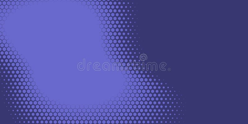 Geometric abstract Hexagon Two Color Background royalty free illustration