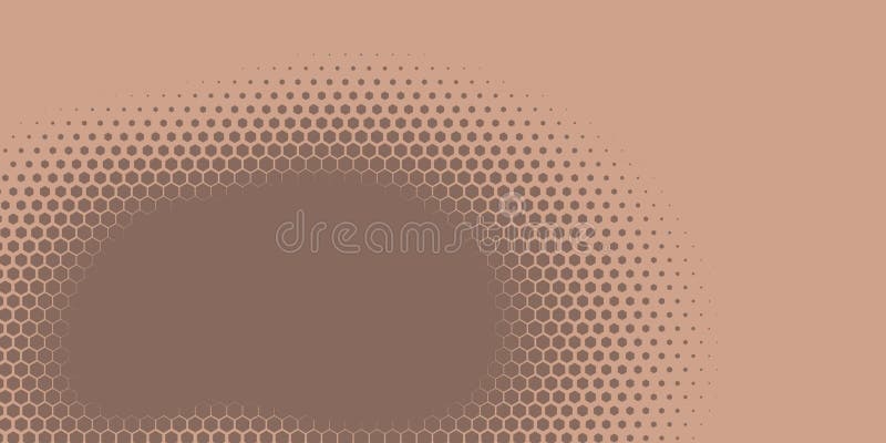 Geometric abstract Hexagon Two Color Background stock illustration
