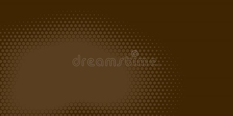 Geometric abstract Hexagon Two Color Background stock illustration