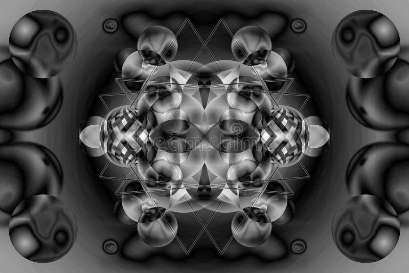 Geometric Abstract Pattern, Artwork, Modern Graphic Design, Wallpaper