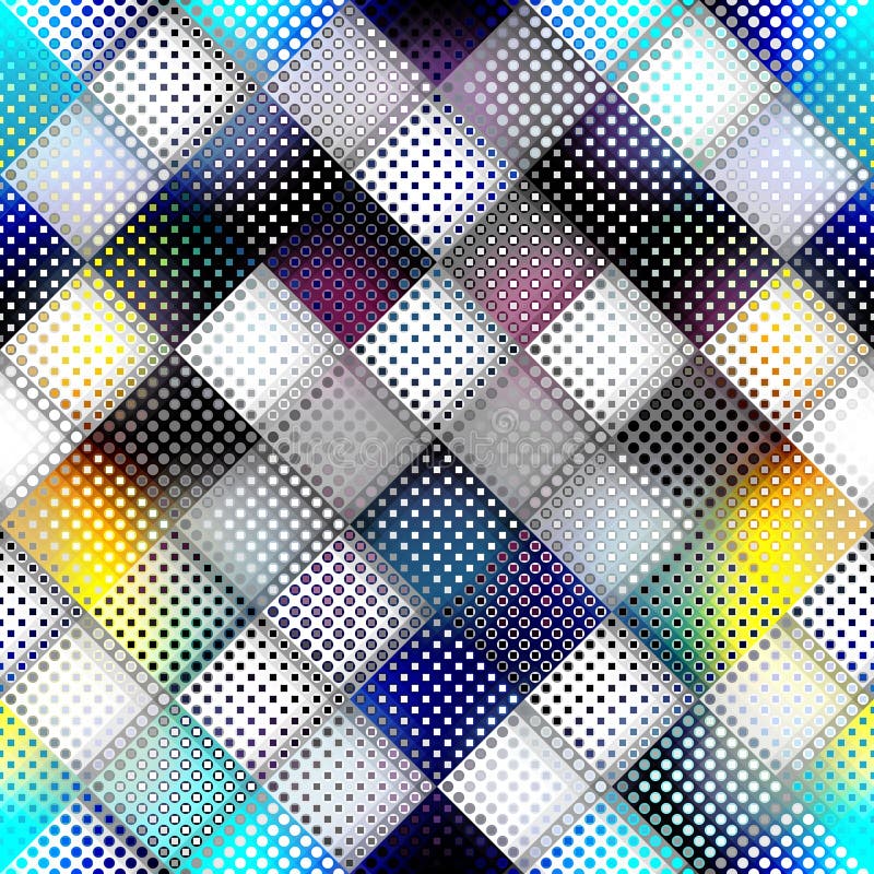 Geometric abstract pattern. stock illustration