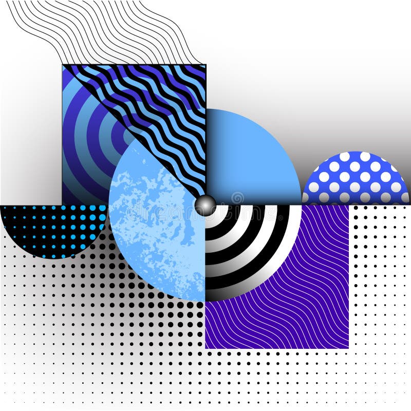 Geometric abstract pattern in low poly style. stock illustration