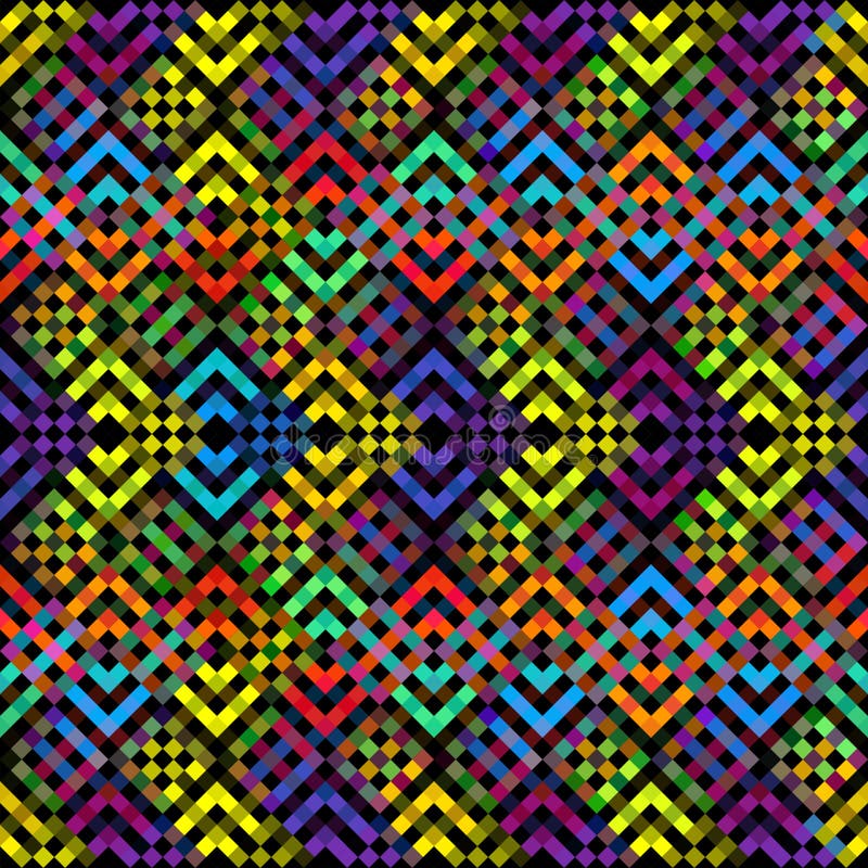 Geometric abstract pattern. royalty free illustration