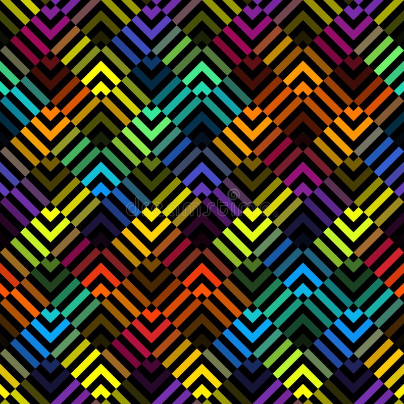 Geometric abstract pattern. royalty free illustration