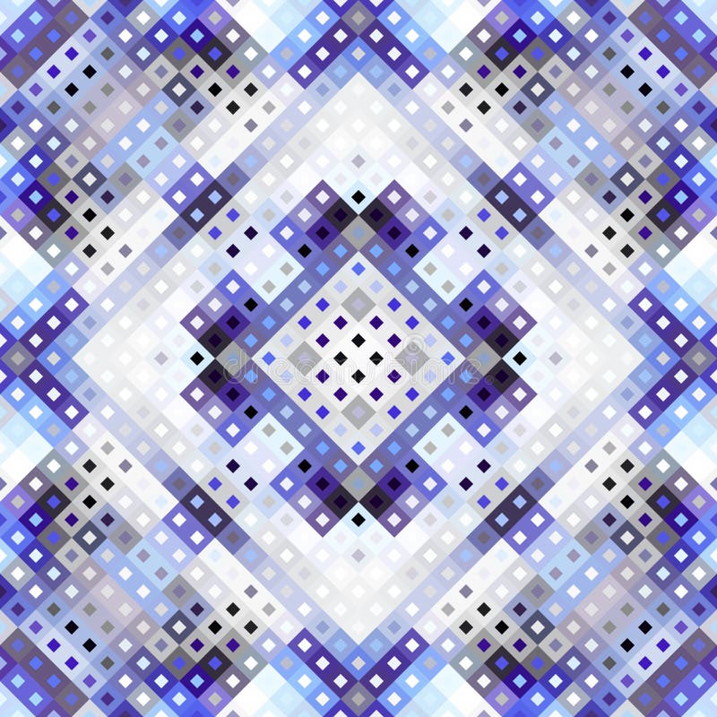 Geometric abstract pattern. stock illustration