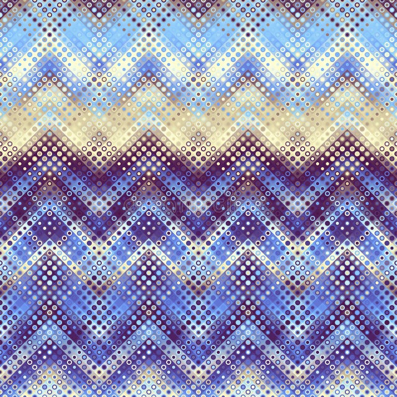 Geometric abstract pattern. Vector Illustration. stock illustration