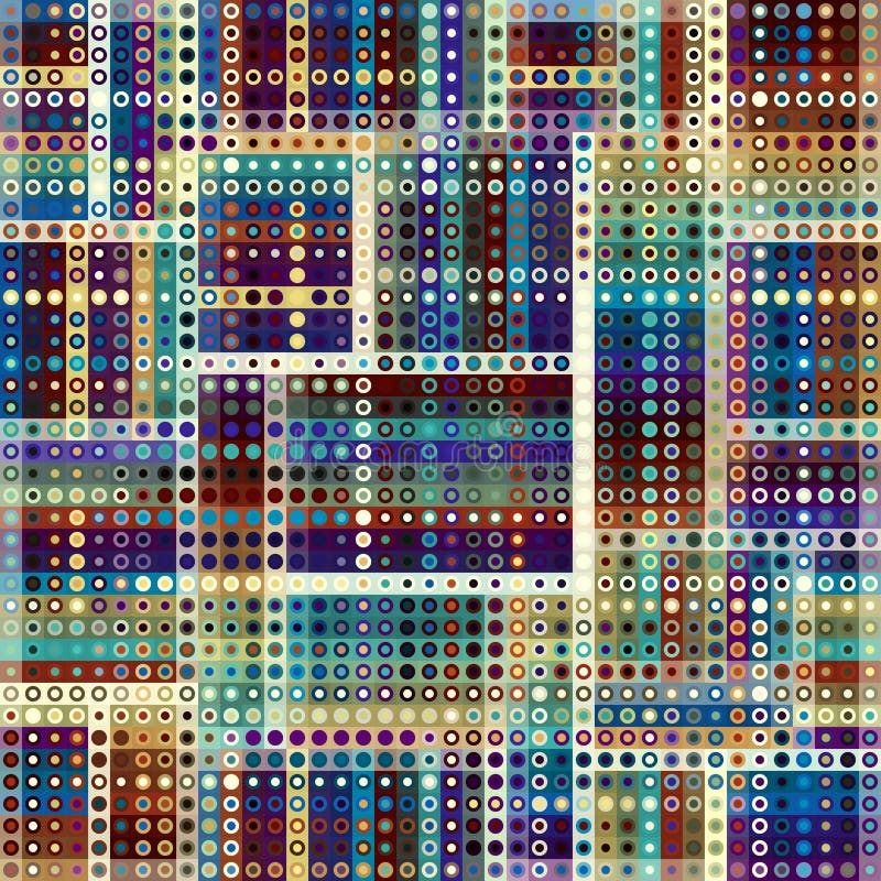Geometric abstract pattern. Vector Illustration. vector illustration