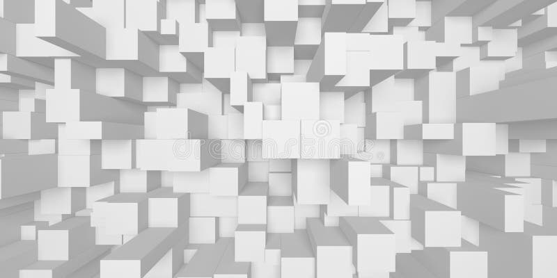 Geometric abstract white background. Tiled style vector illustration